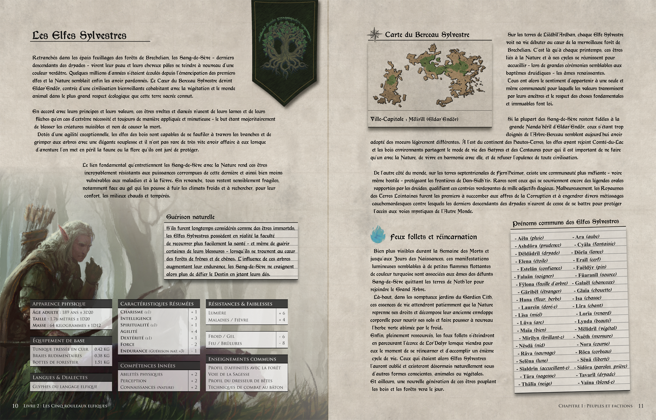 Peuples et factions (Elfes Sylvestres)